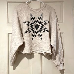 Universal Thread Crop Crewneck Sweatshirt